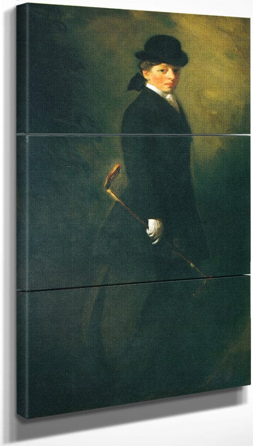 Portrait Of Miss Leora M Dryer In Riding Costume 1902 By Robert Henri