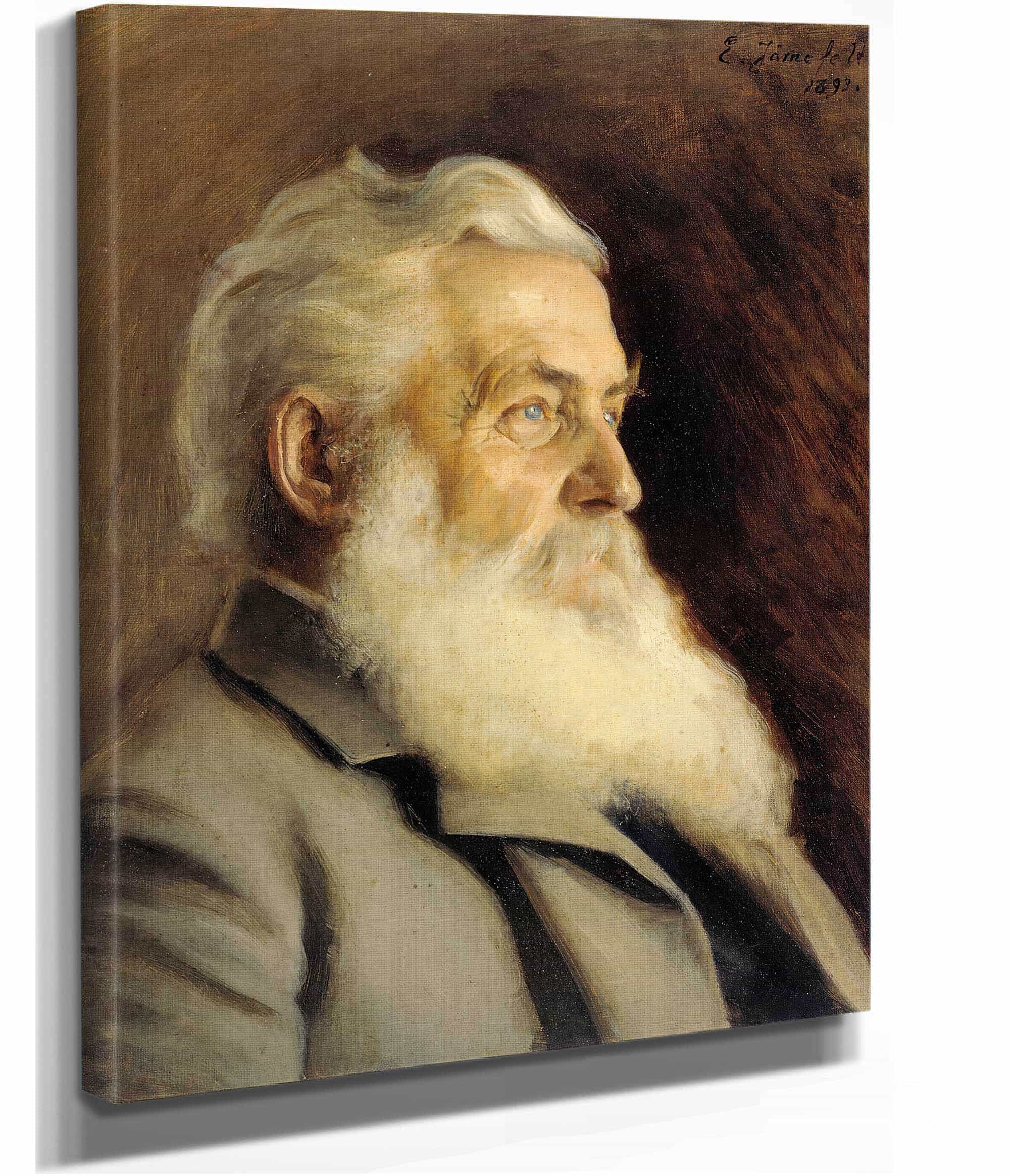 Portrait Of Mr Ahnger by Eero Jarnefelt - Image 2