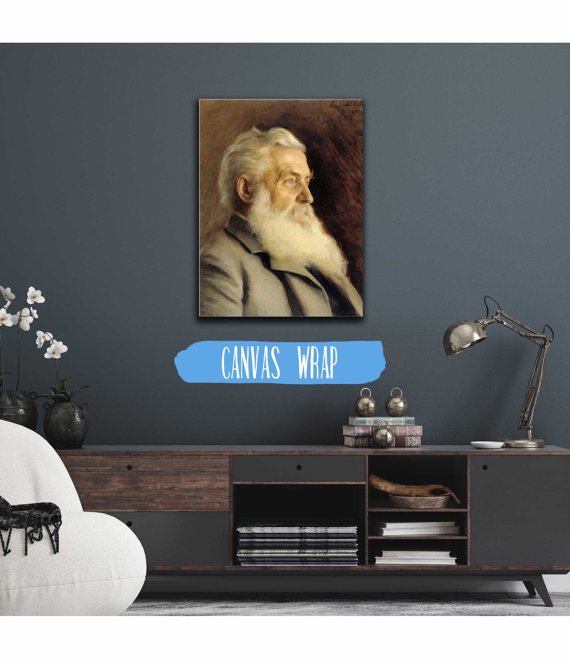Portrait Of Mr Ahnger by Eero Jarnefelt - Image 3