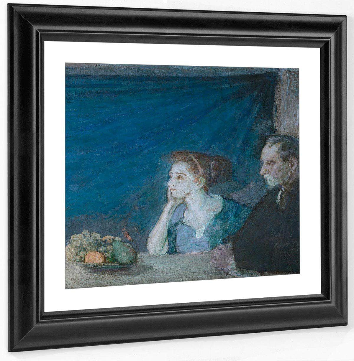Portrait Of Mr. And Mrs. Atherton Curtis With Still Life By Henry Ossawa Tanner - Image 2