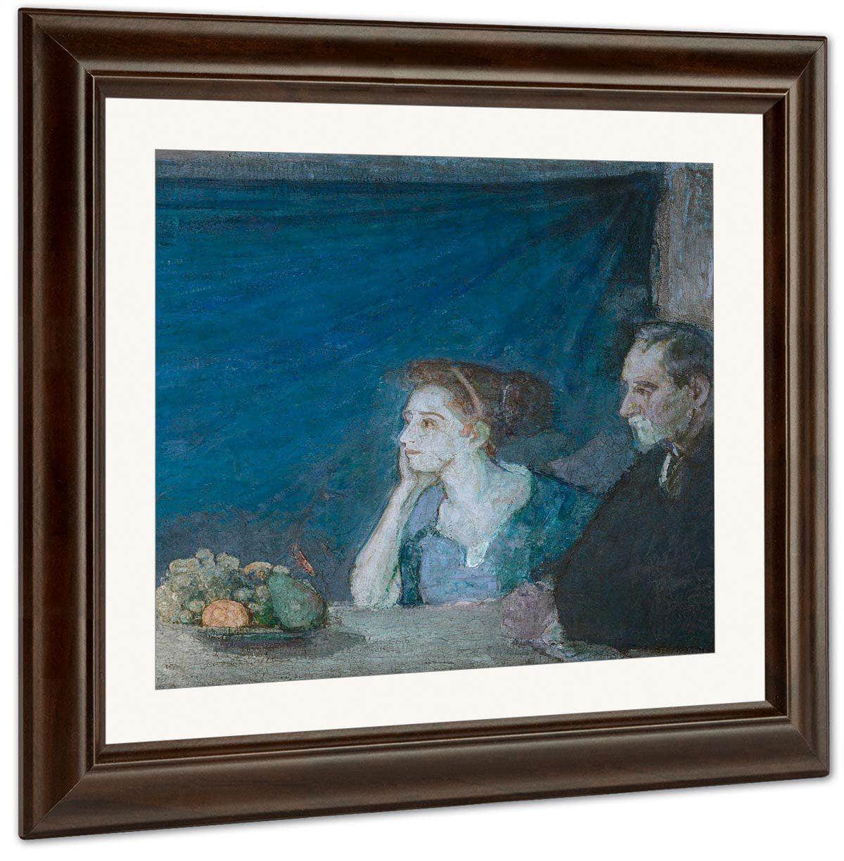 Portrait Of Mr. And Mrs. Atherton Curtis With Still Life By Henry Ossawa Tanner - Image 3