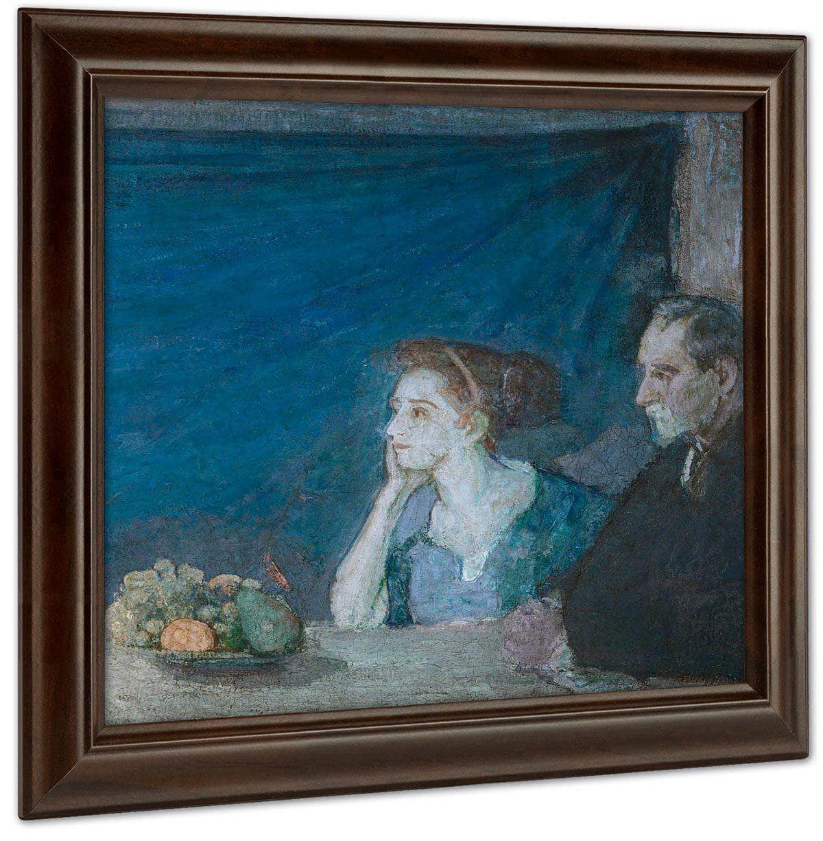 Portrait Of Mr. And Mrs. Atherton Curtis With Still Life By Henry Ossawa Tanner - Image 4