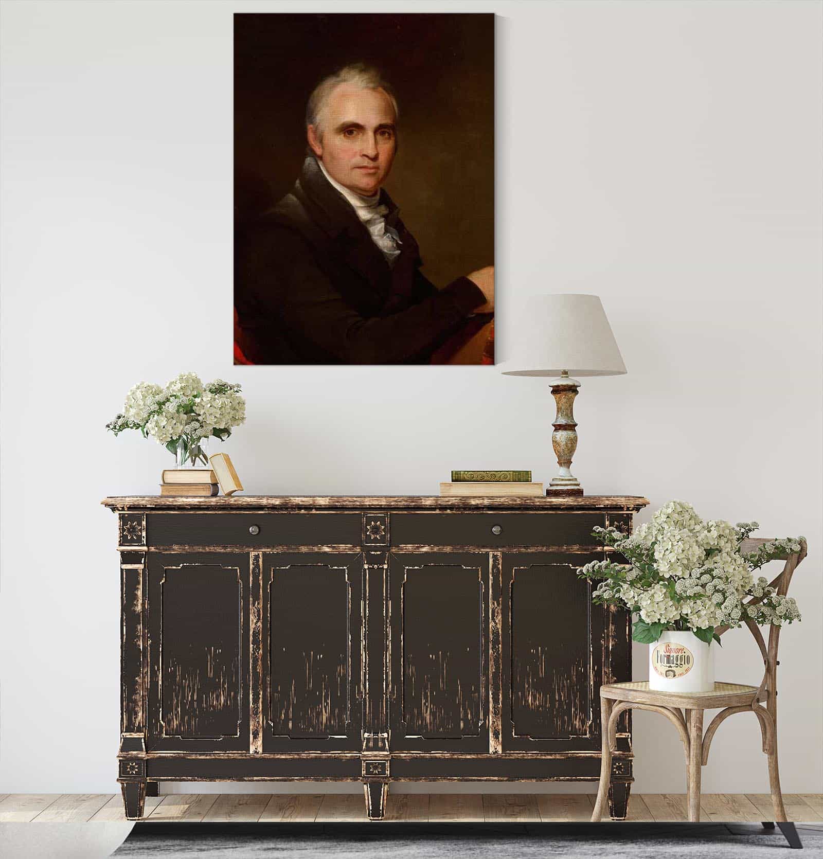 Portrait Of Mr Dwight by Thomas Sully - Image 4