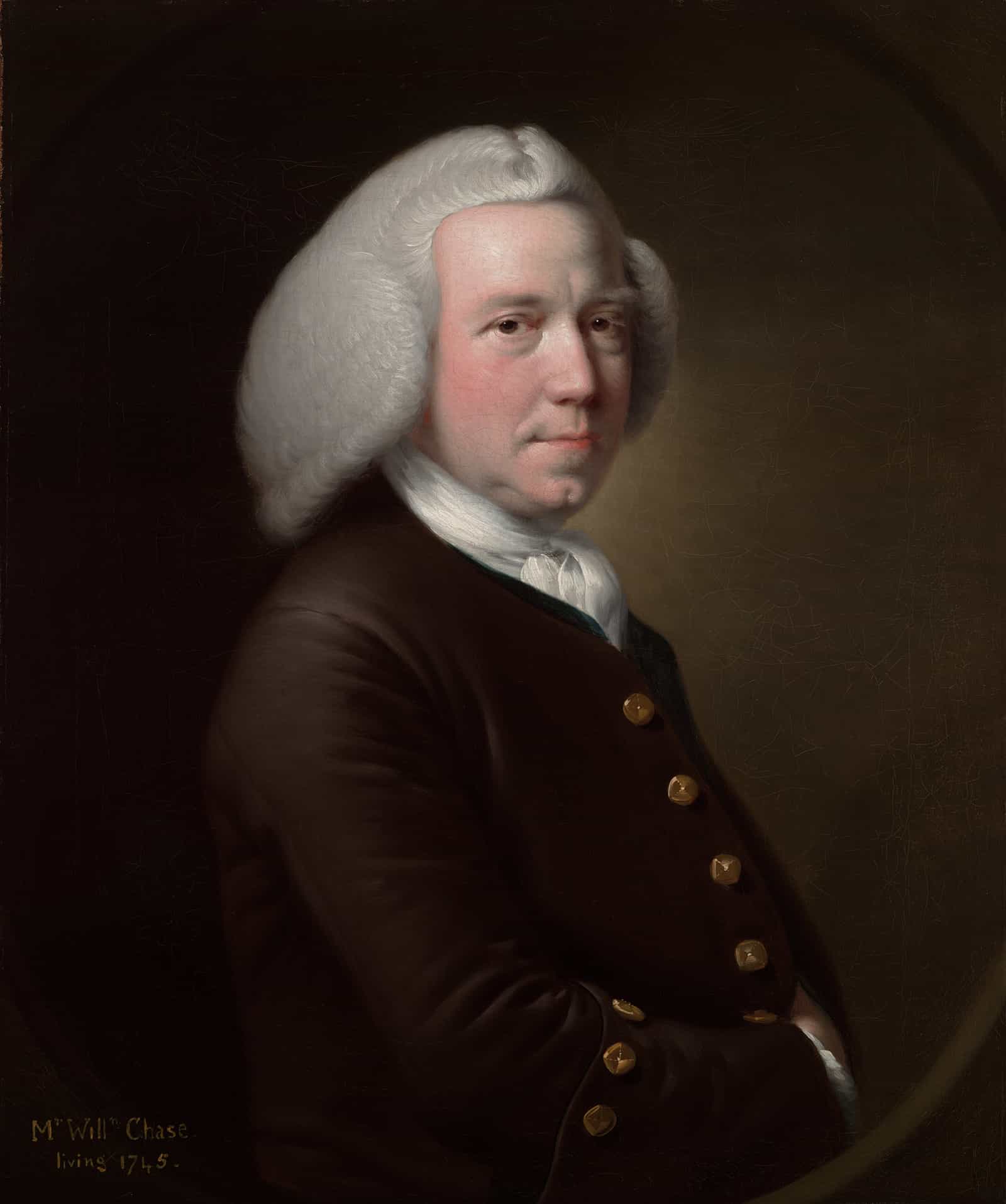 Portrait Of Mr William Chase Sr by Joseph Wright Of Derby - Image 2