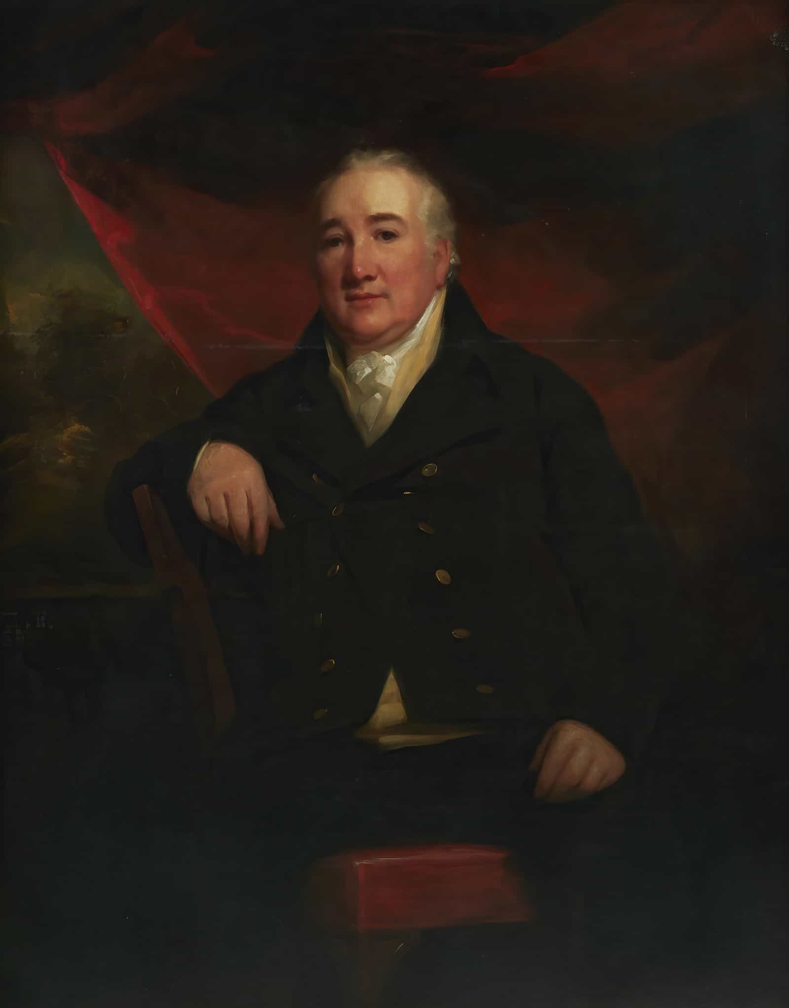 Portrait Of Mr William Ferguson Of Raith by Sir Henry Raeburn