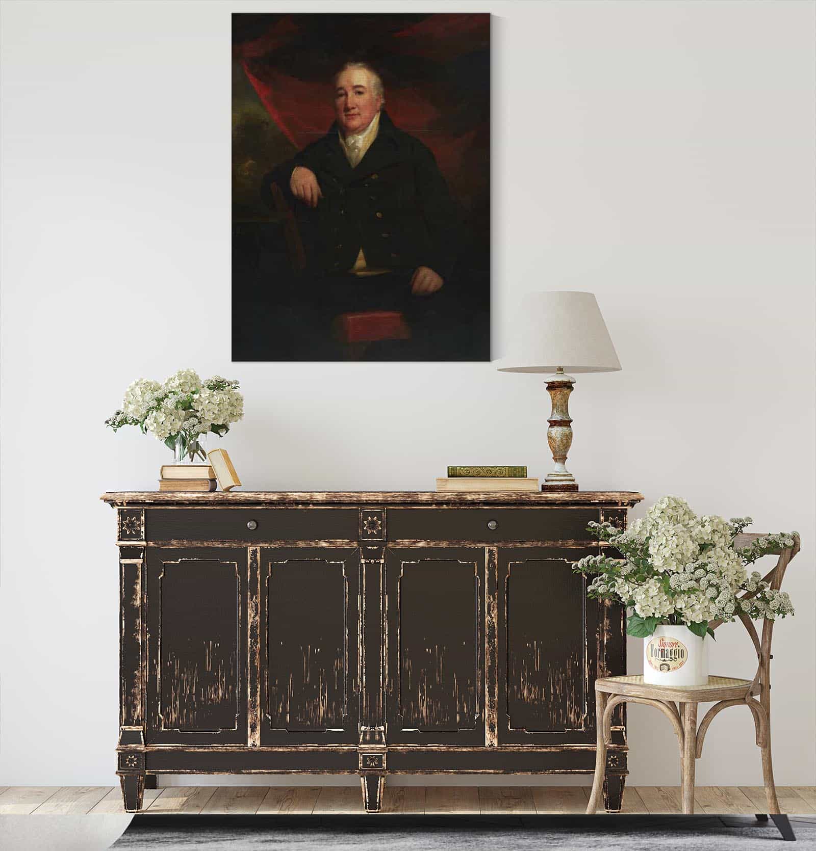 Portrait Of Mr William Ferguson Of Raith by Sir Henry Raeburn - Image 4