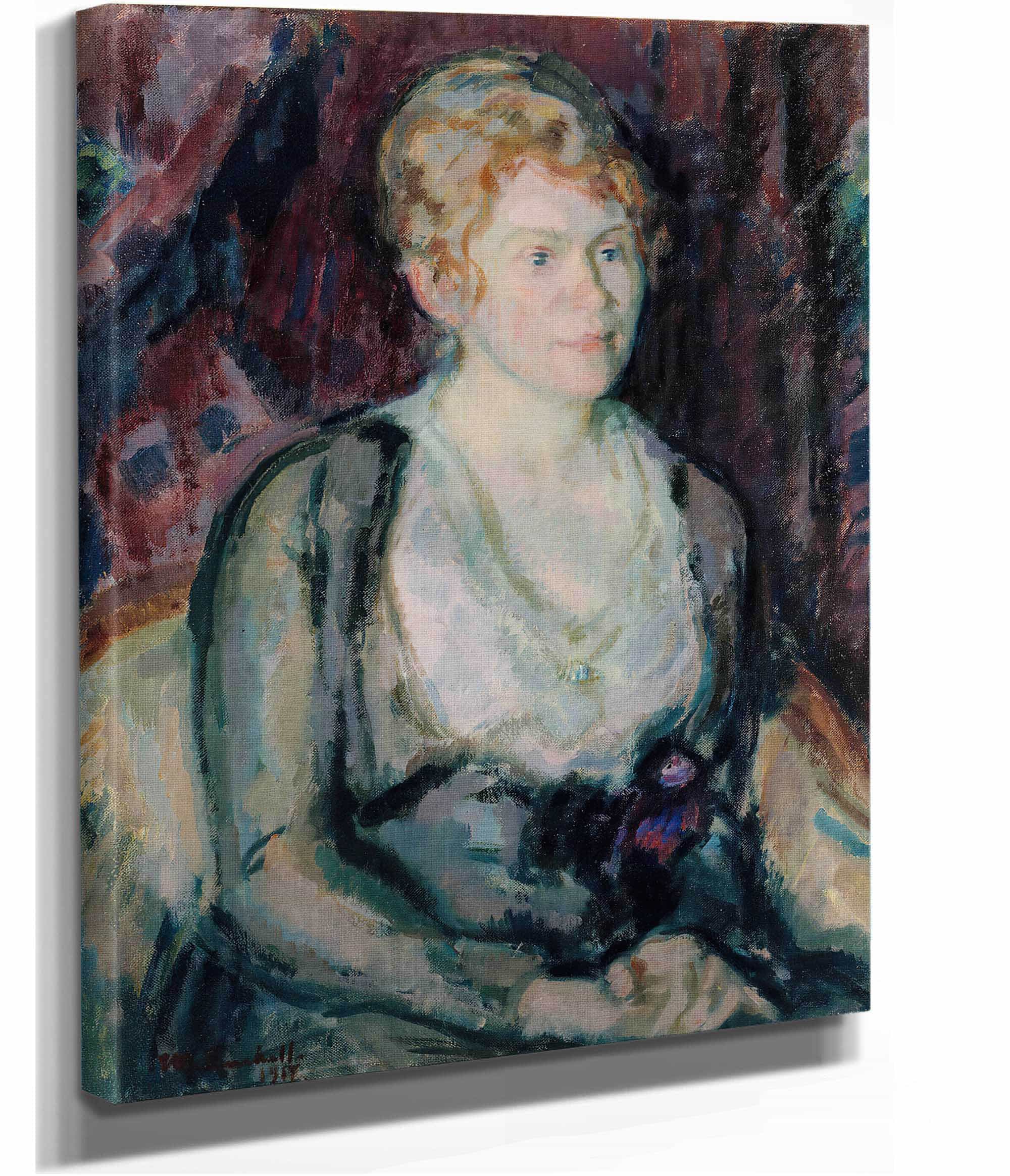 Portrait Of Mrs Agda Vilen by Magnus Enckell - Image 2
