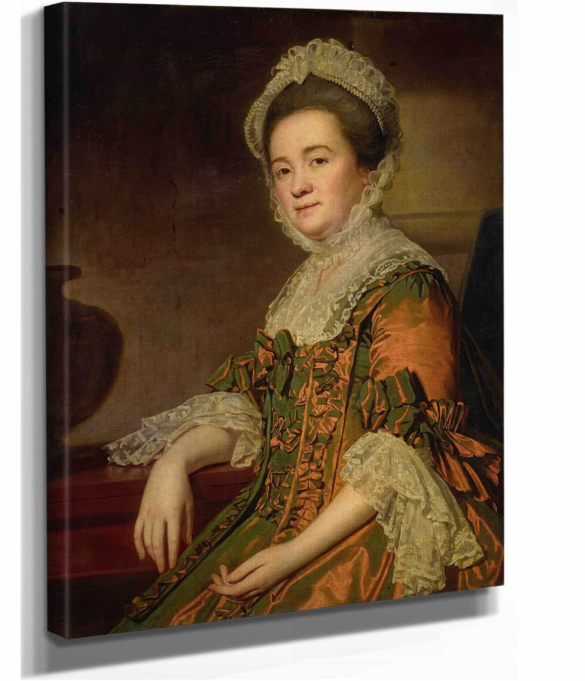 Portrait Of Mrs Dawes by George Romney - Image 2