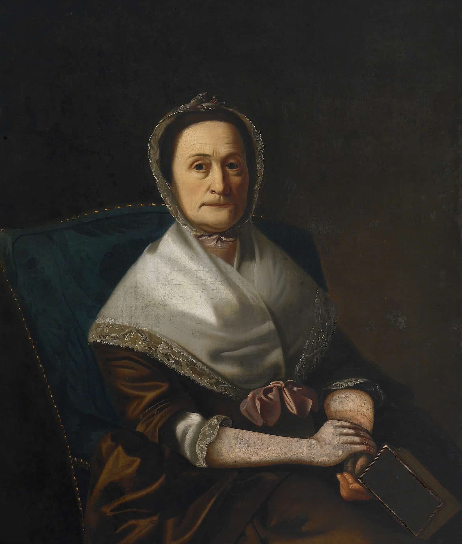Portrait Of Mrs Ebenezer Austin by John Singleton Copley - Image 2