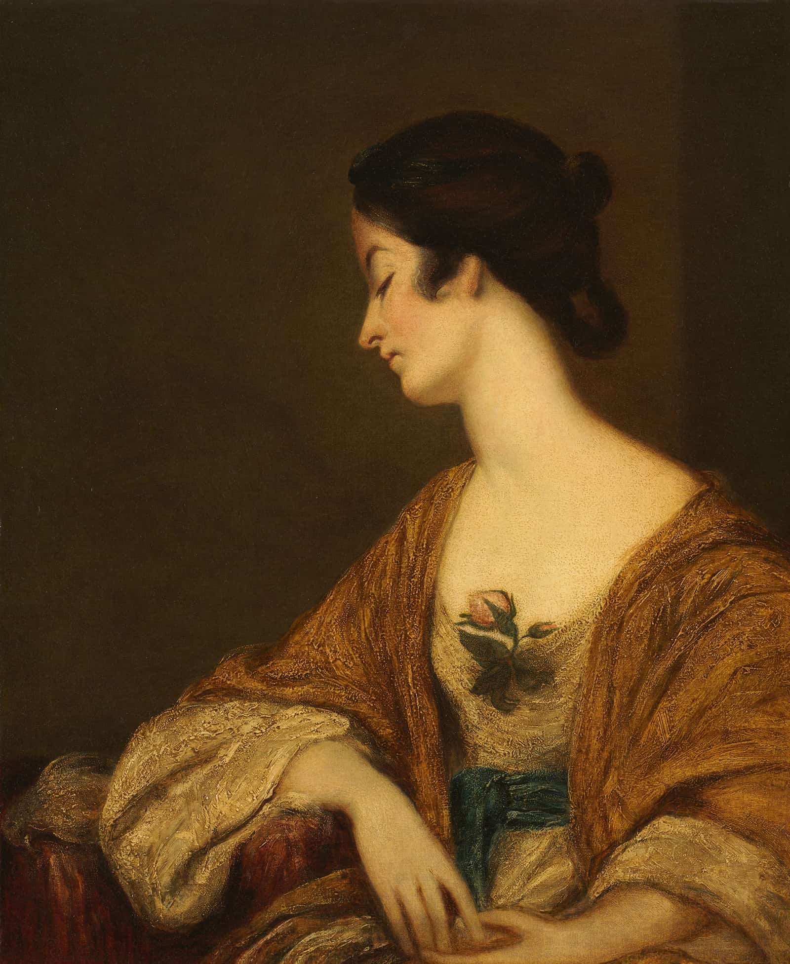 Portrait Of Mrs George Collier Th Century by Sir Joshua Reynolds