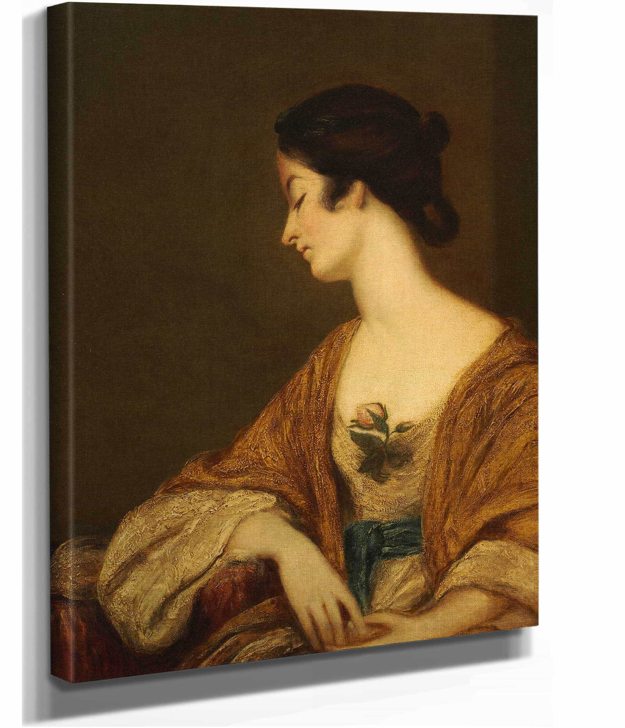 Portrait Of Mrs George Collier Th Century by Sir Joshua Reynolds - Image 2