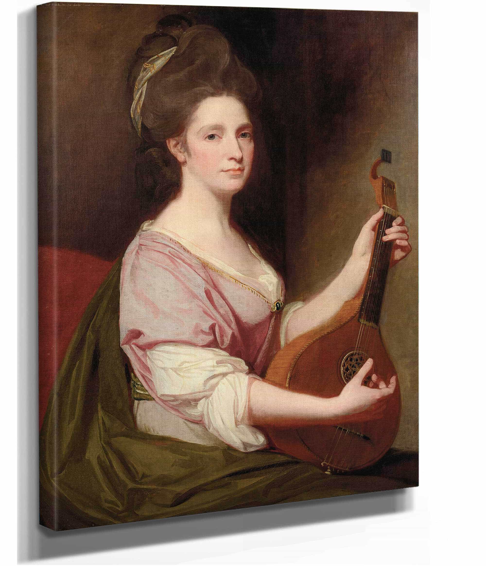 Portrait Of Mrs Henrietta Smith by George Romney - Image 2