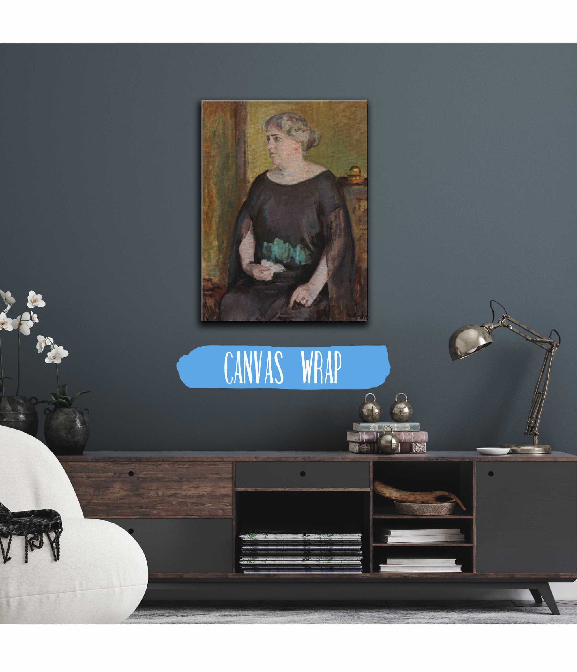 Portrait Of Mrs Lydia Keirkner by Magnus Enckell - Image 3