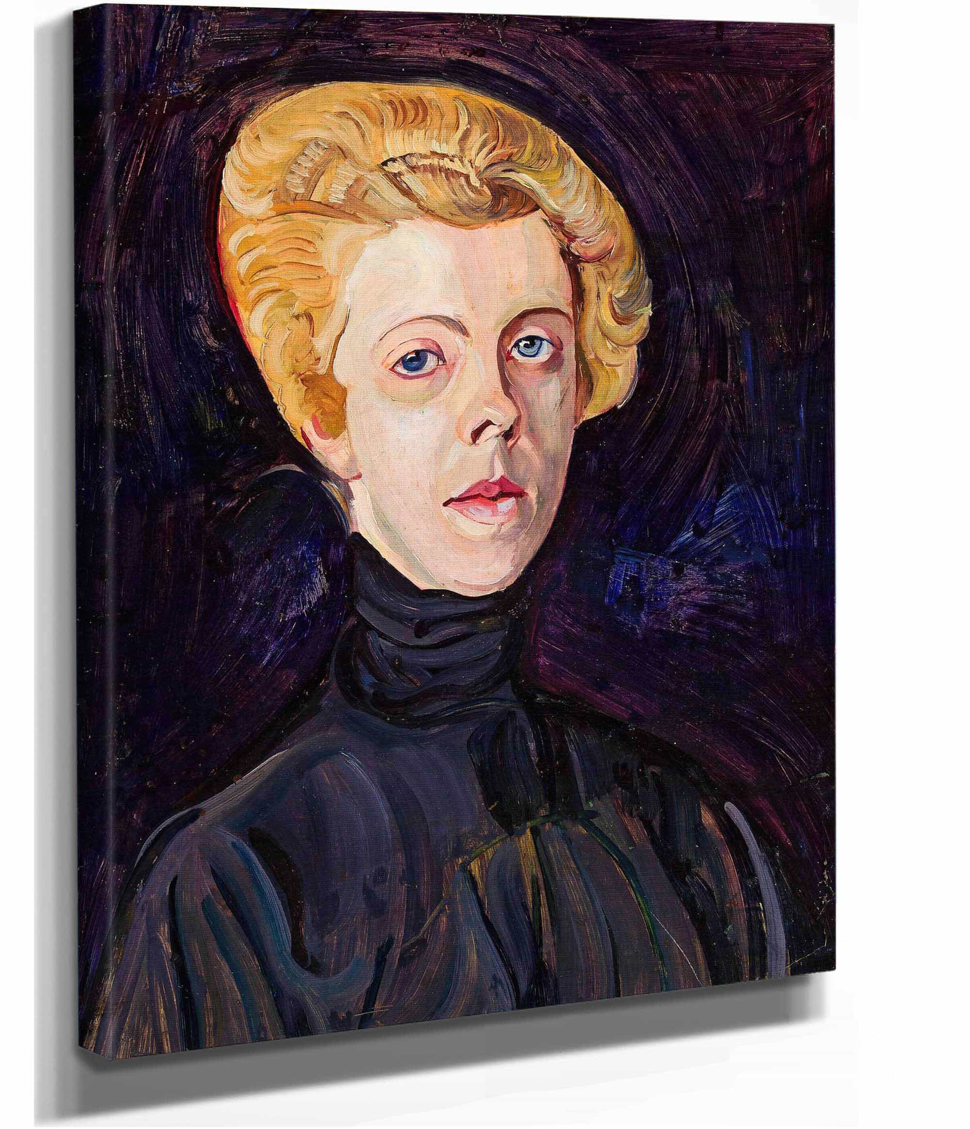 Portrait Of Ms T by Zygmunt Waliszewski - Image 2