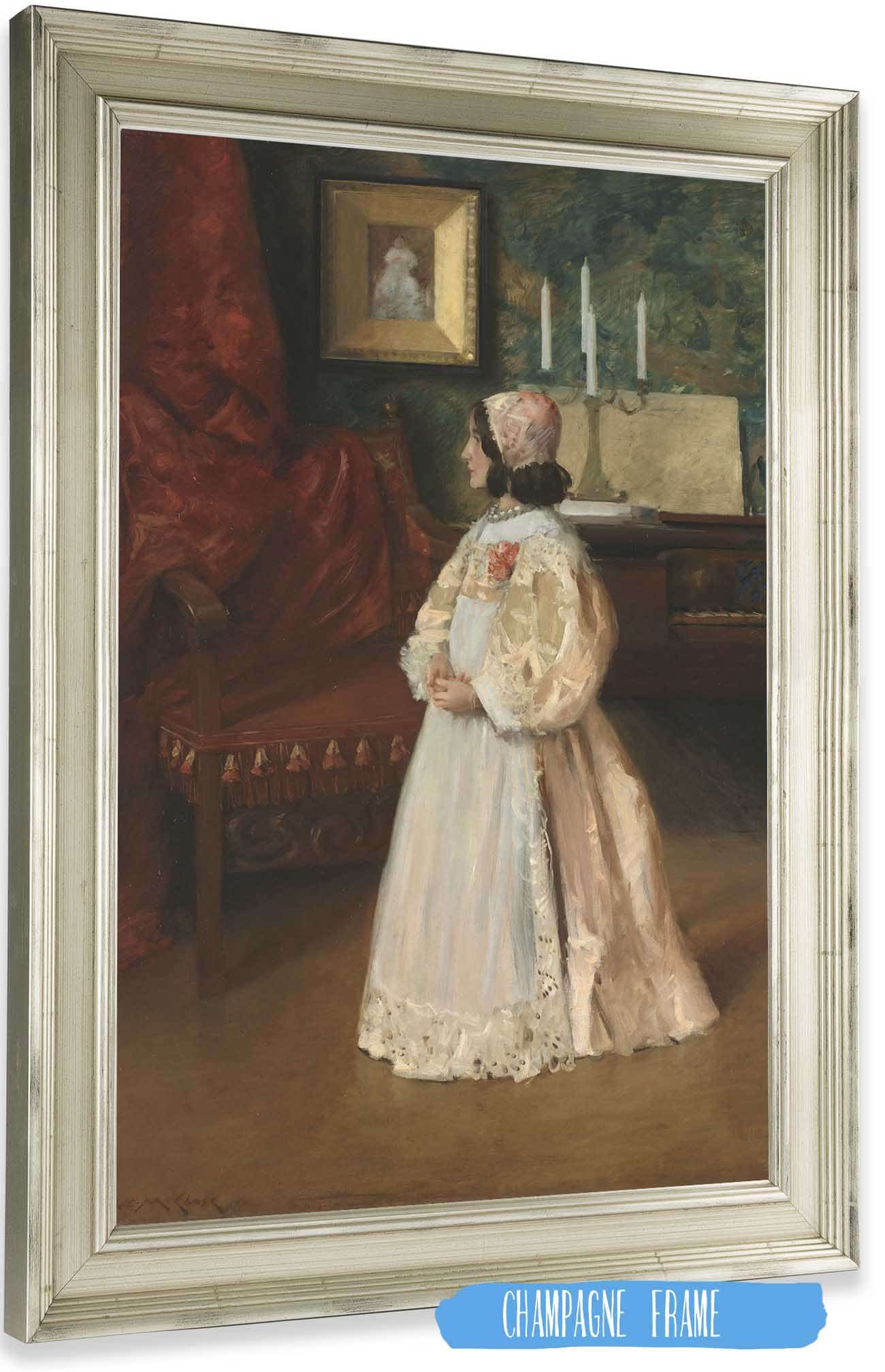 Portrait Of My Daughter Alice by William Merritt Chase