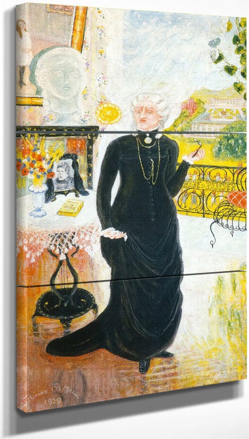 Portrait Of My Teacher By Florine Stettheimer