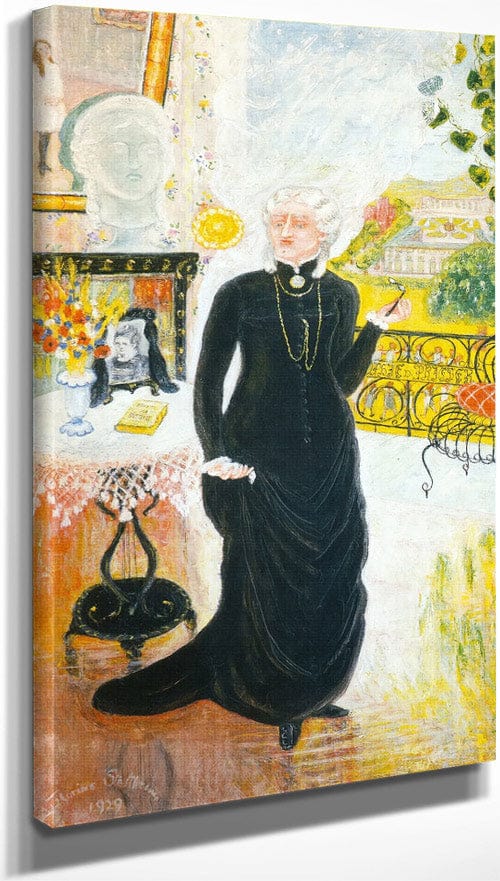 Portrait Of My Teacher By Florine Stettheimer - Image 3