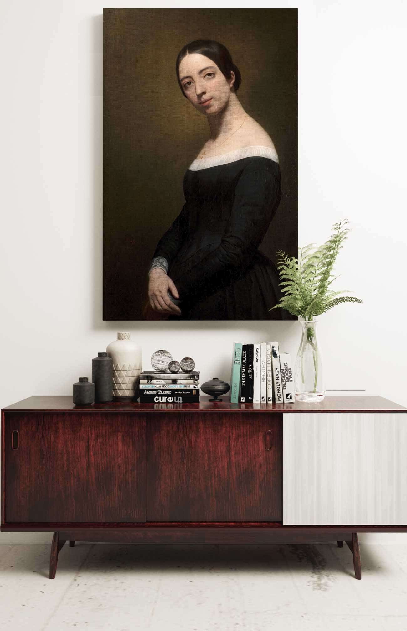 Portrait Of Pauline Viardot by Ary Scheffer - Image 2