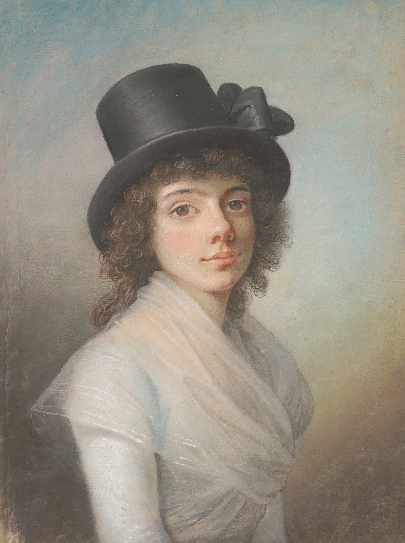 Portrait Of Petronella Cornelia Romeling by Jens Juel - Image 2