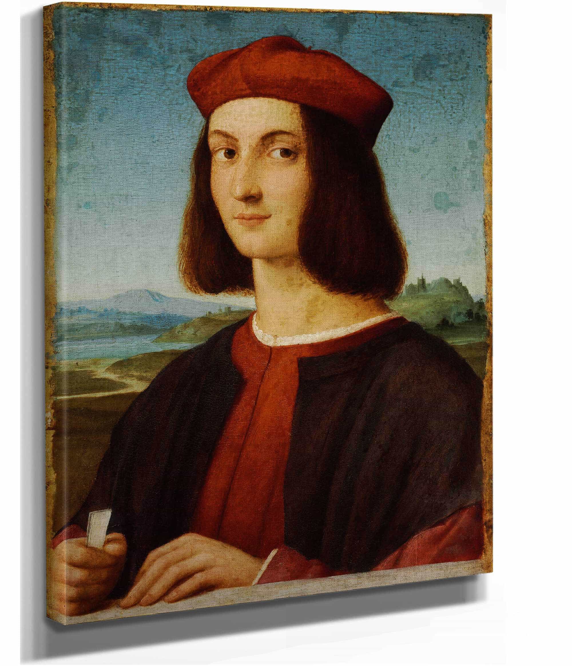 Portrait Of Pietro Bembo by Raphael - Image 2