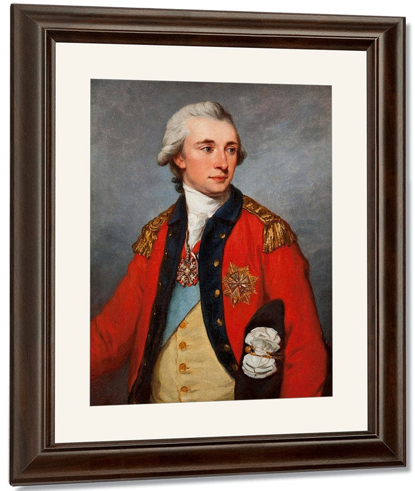 Portrait Of Prince Stanislaus Poniatowski 1786 77X54Cm By Angelica Kauffmann - Image 4