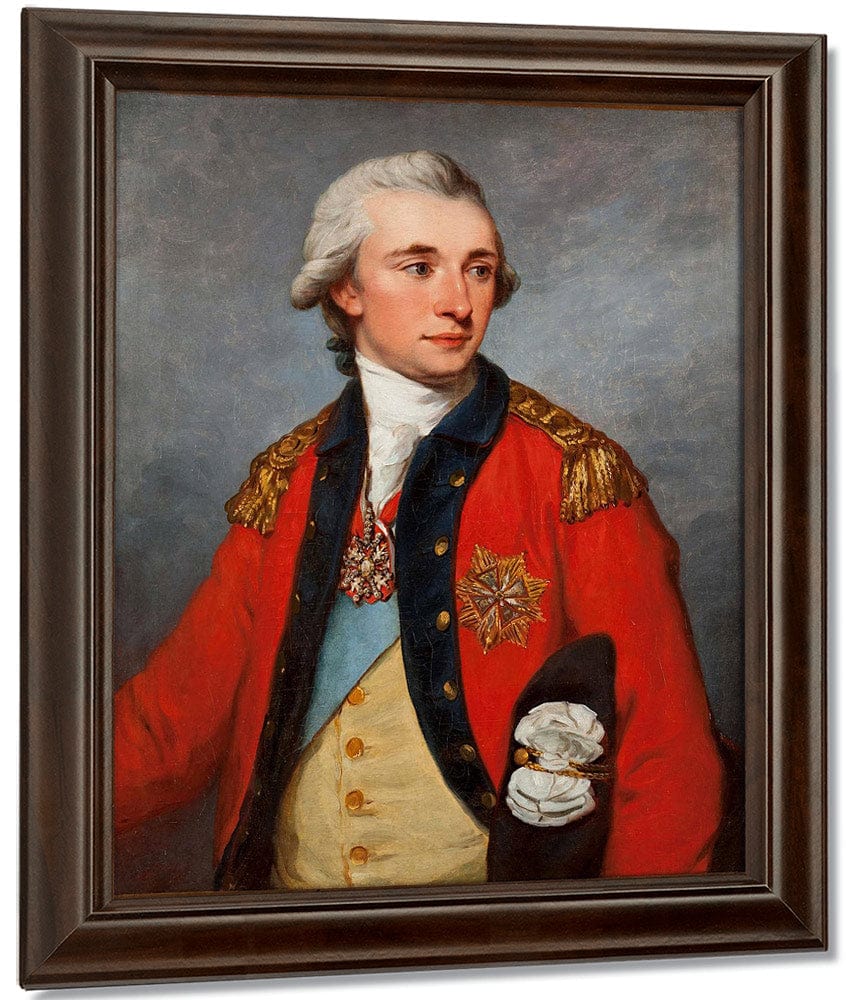 Portrait Of Prince Stanislaus Poniatowski 1786 77X54Cm By Angelica Kauffmann - Image 5