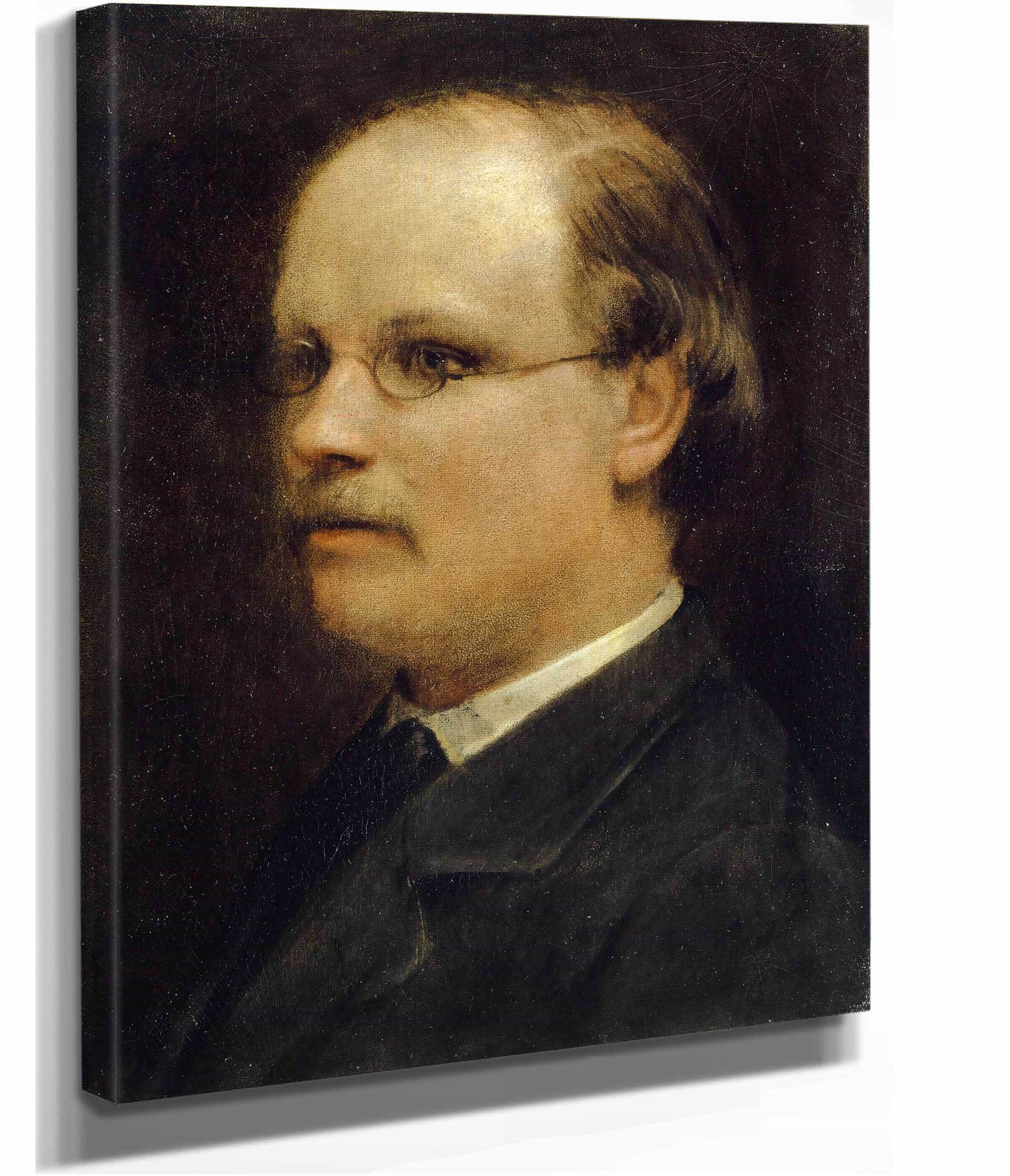 Portrait Of Professor Fritz Burckhardt Brenner by Arnold Bocklin - Image 2