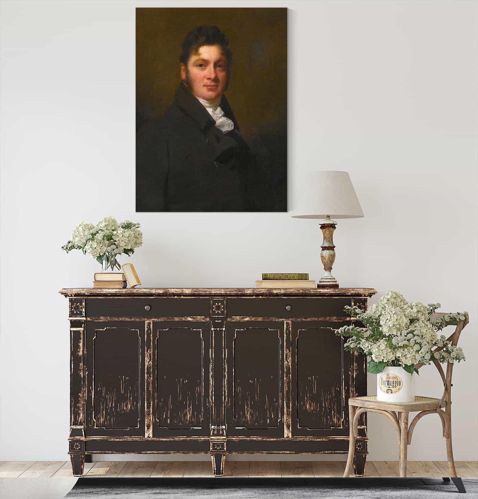 Portrait Of Ralph Anthony Ironside Of Tannochside Lanarkshire by Sir Henry Raeburn - Image 4