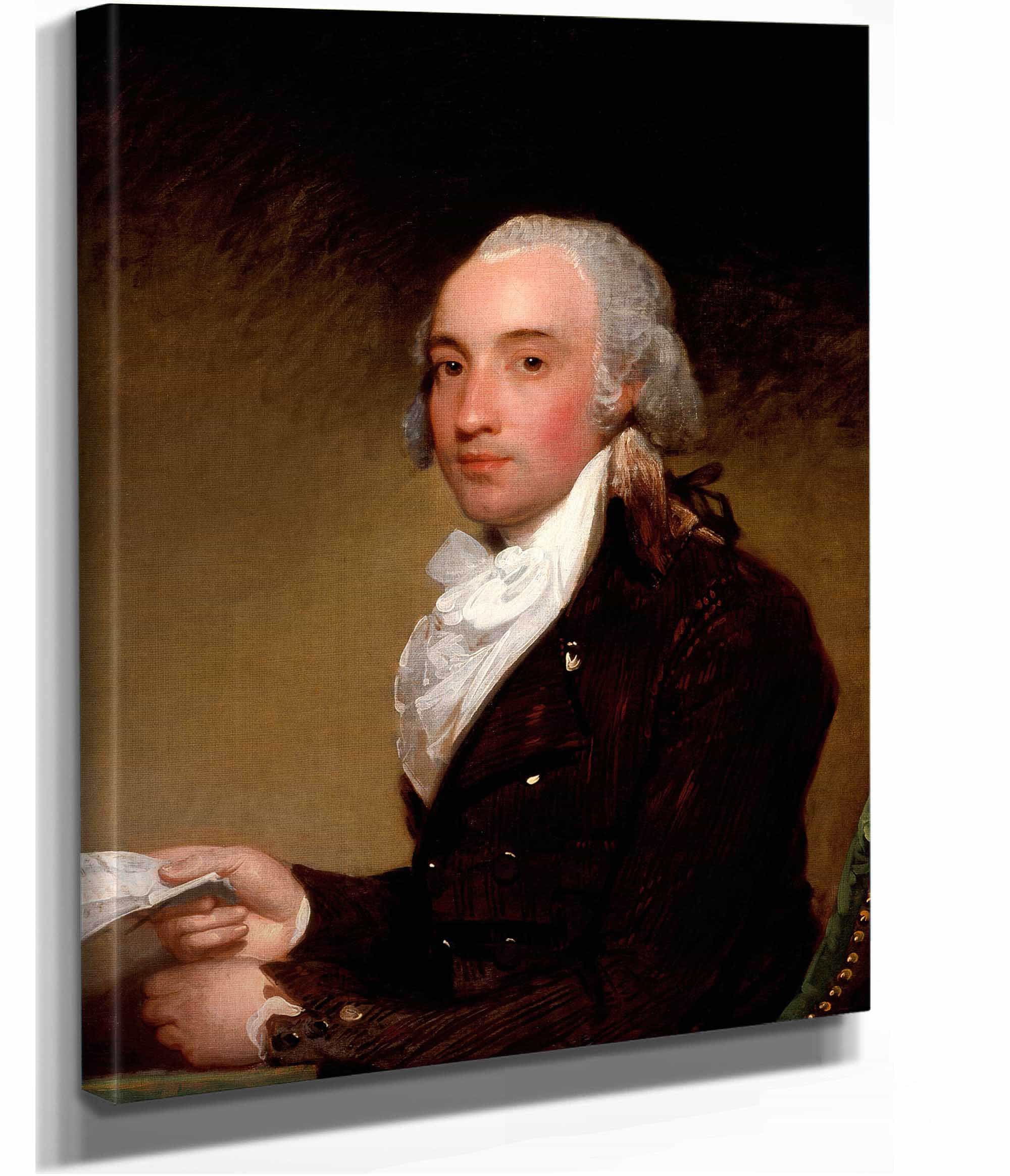 Portrait Of Richard Barrington Later Fourth Viscount Barrington by Gilbert Stuart - Image 2