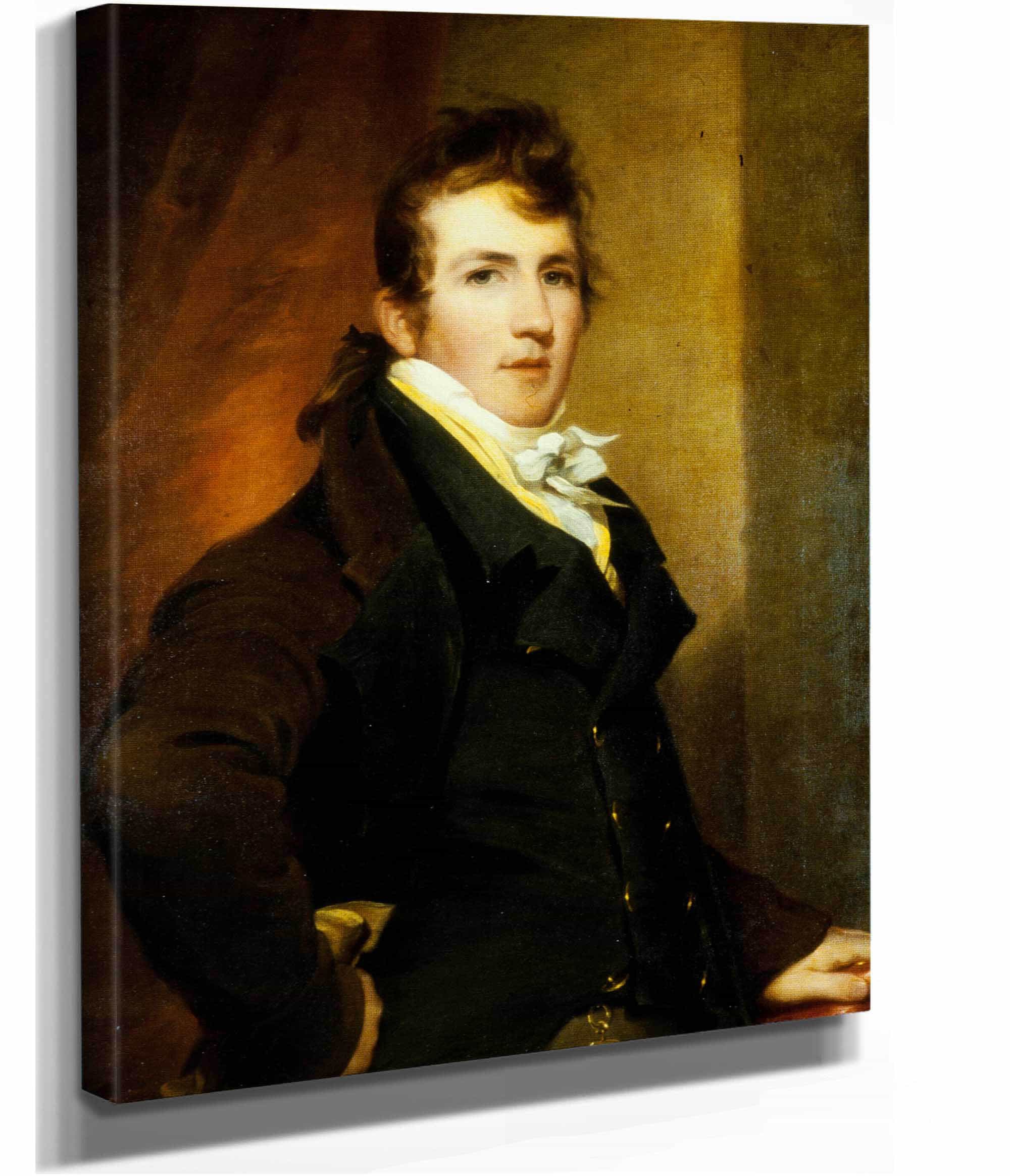 Portrait Of Robert Erwin Gray by Thomas Sully - Image 2