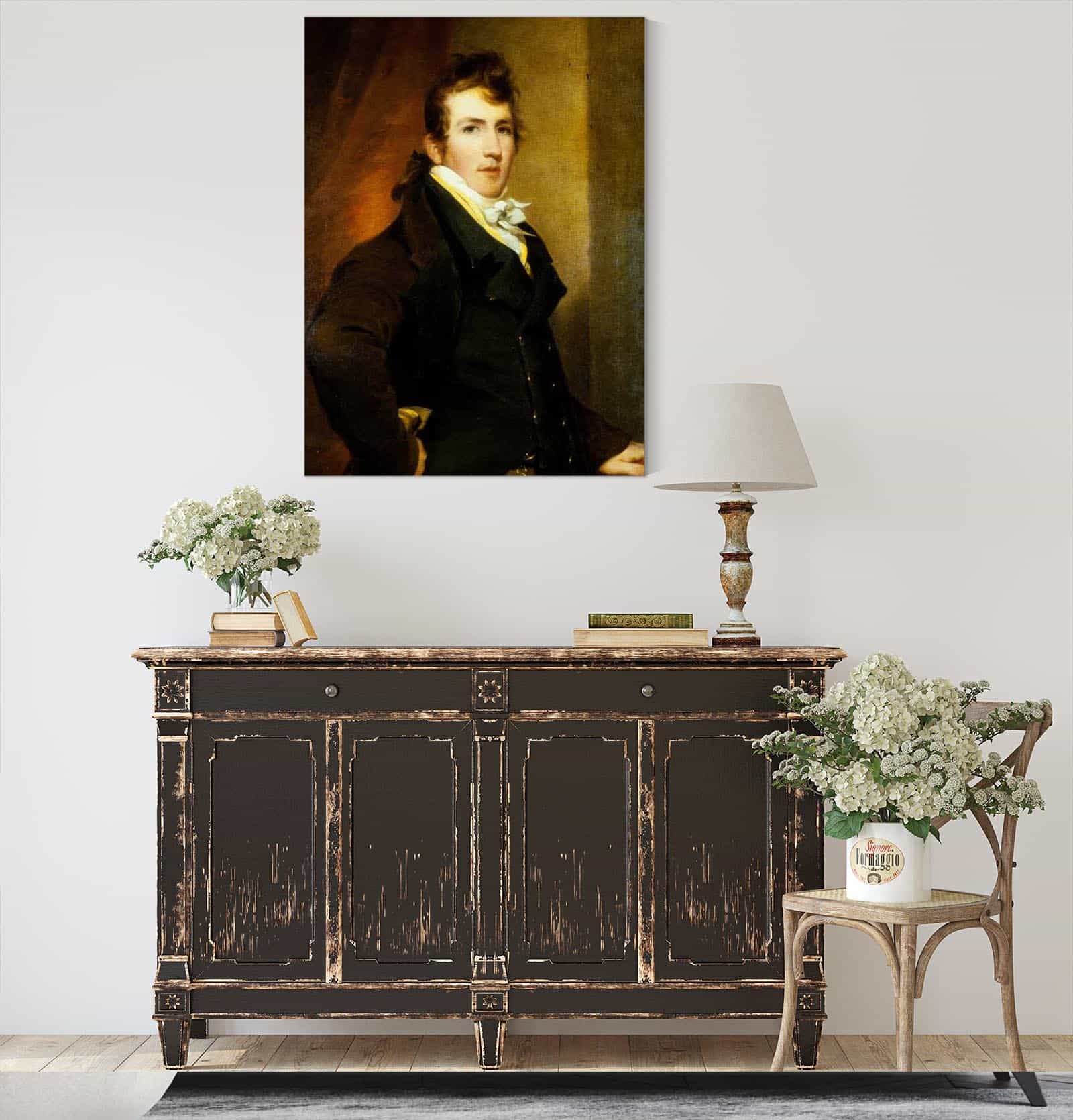 Portrait Of Robert Erwin Gray by Thomas Sully - Image 4
