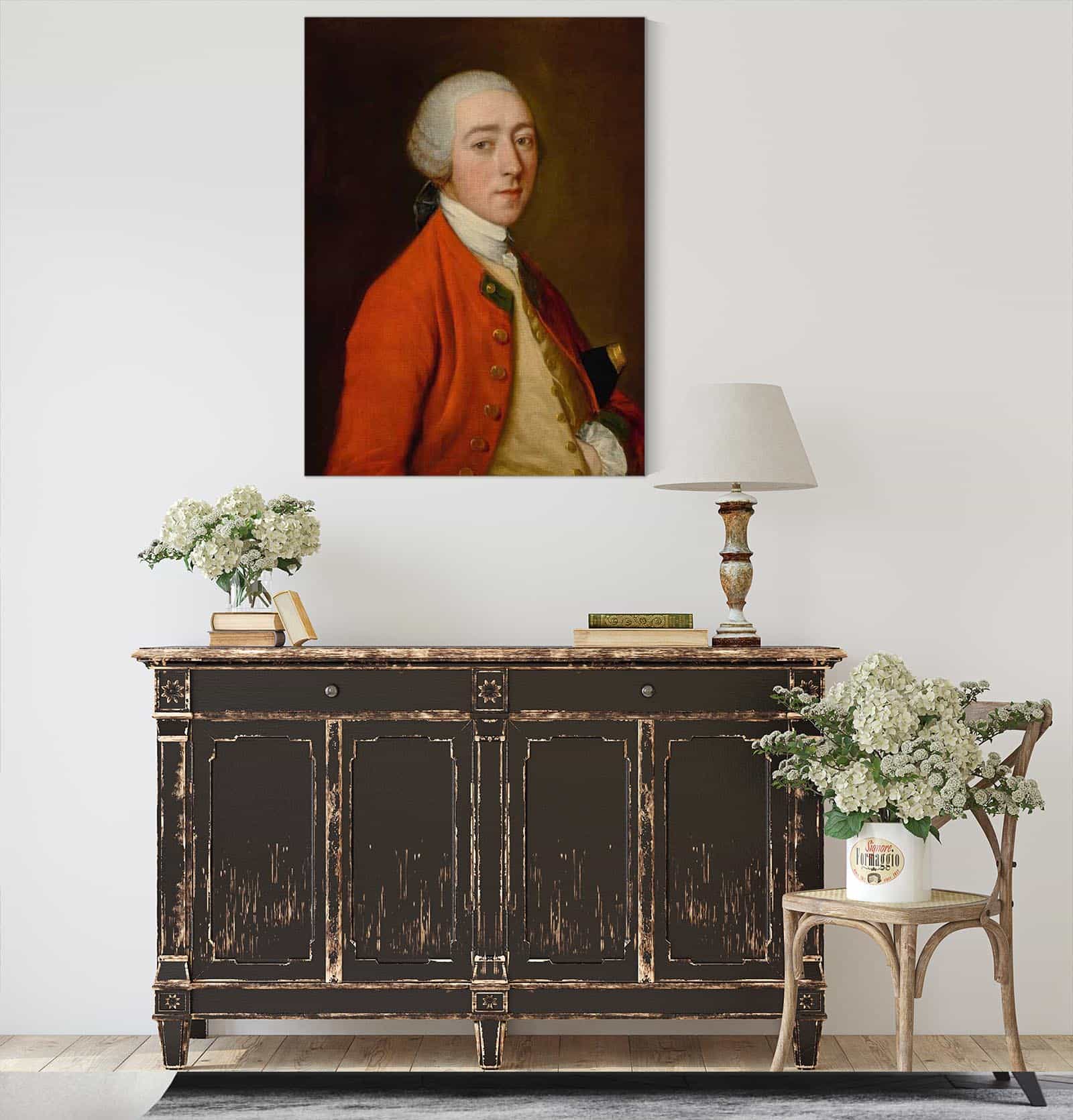 Portrait Of Robert Price Esquire Of Foxley by Thomas Gainsborough - Image 4