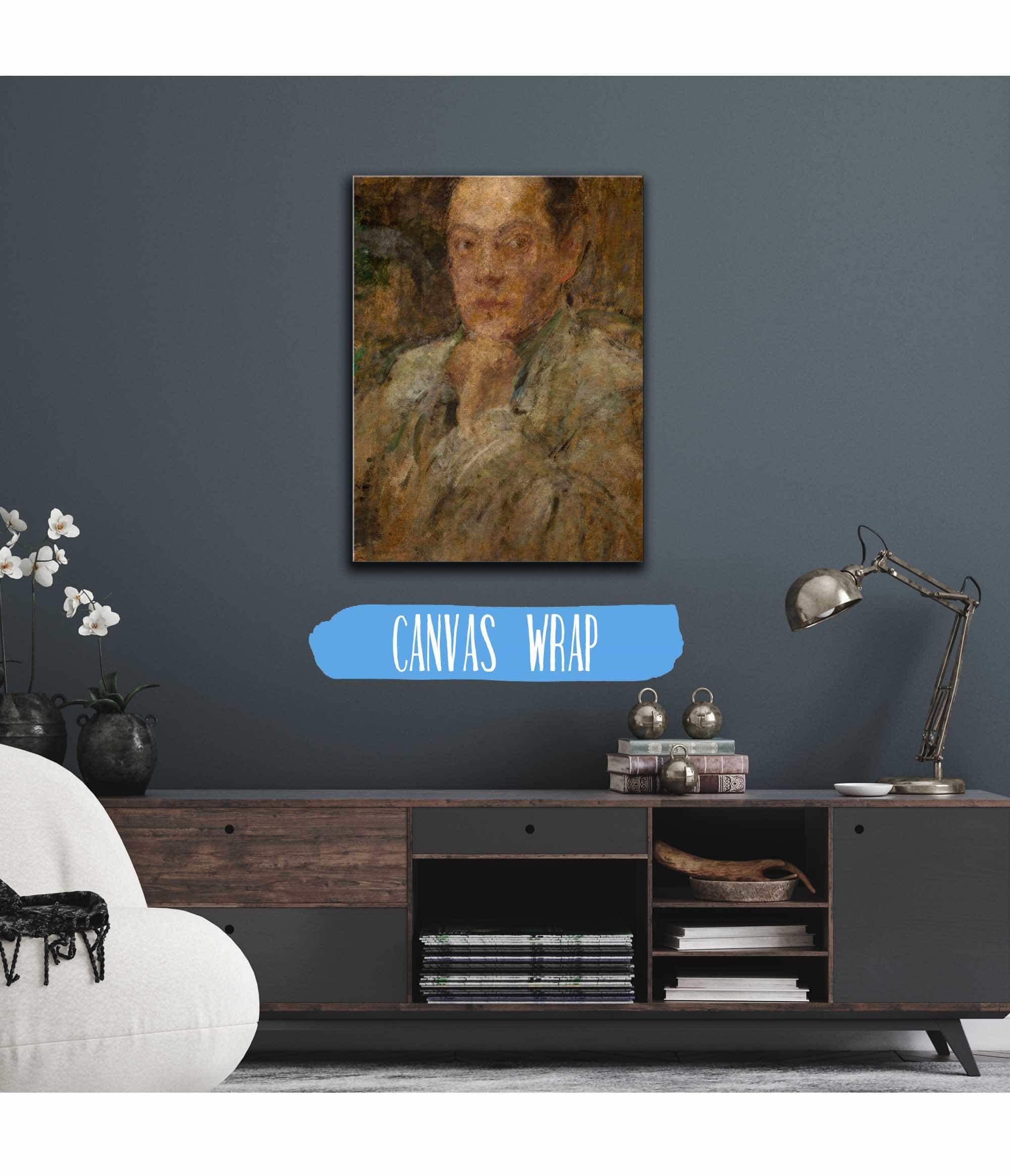 Portrait Of Sculptor Stefan Zbigniewicz by Olga Boznanska - Image 3