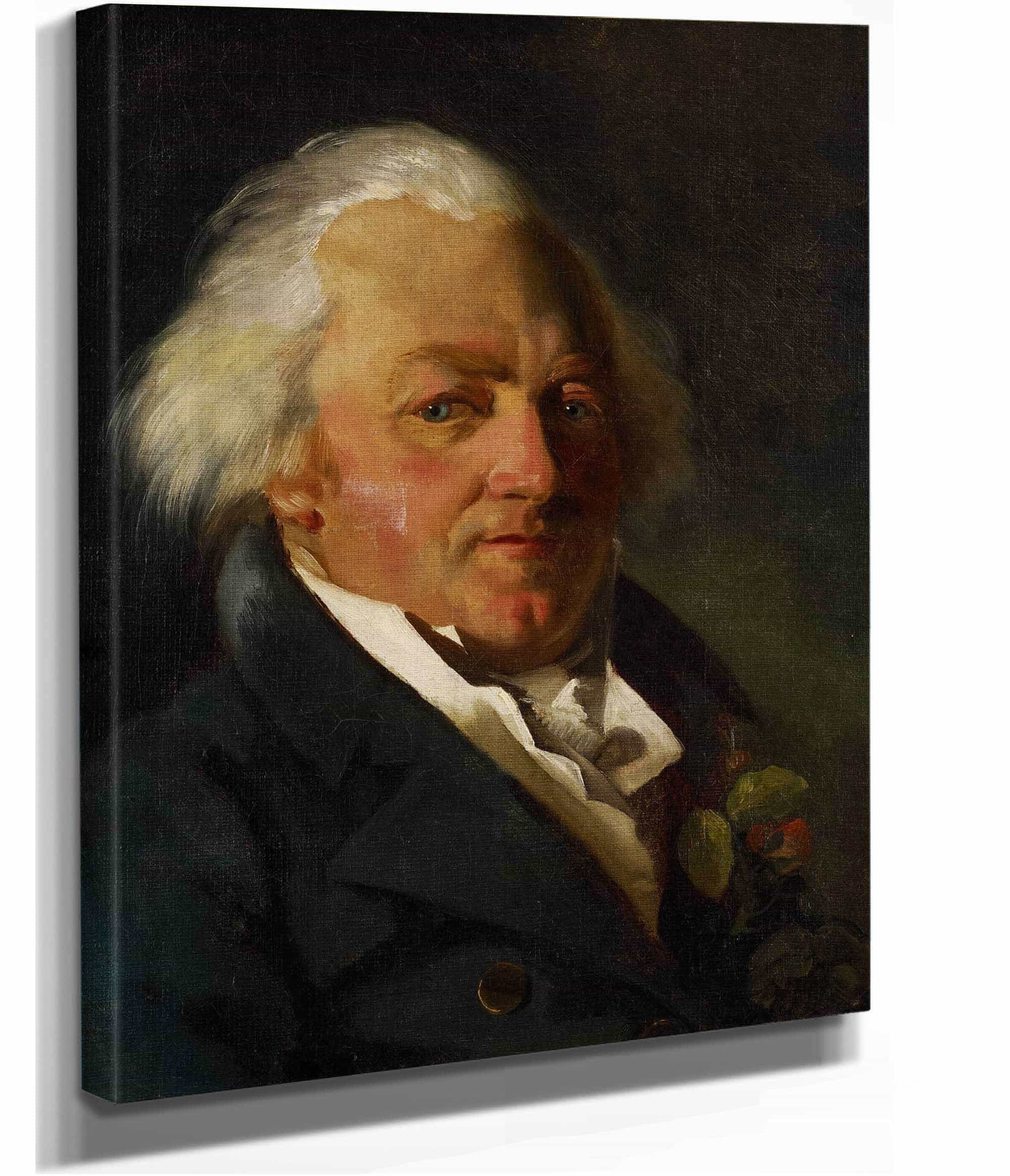 Portrait Of Simeon Bonnesoeur Bourginiere by Theodore Gericault - Image 2