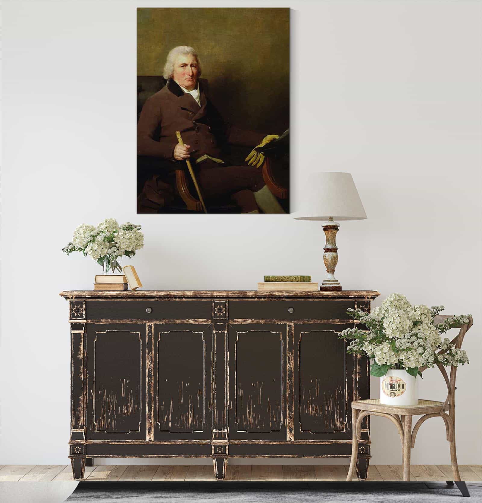 Portrait Of Sir Patrick Inglis Baronet Of Sunnyside by Sir Henry Raeburn - Image 4