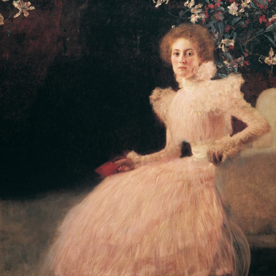 Portrait Of Sonja Knips 1898 Austria Gallery By Gustav Klimt - Image 5