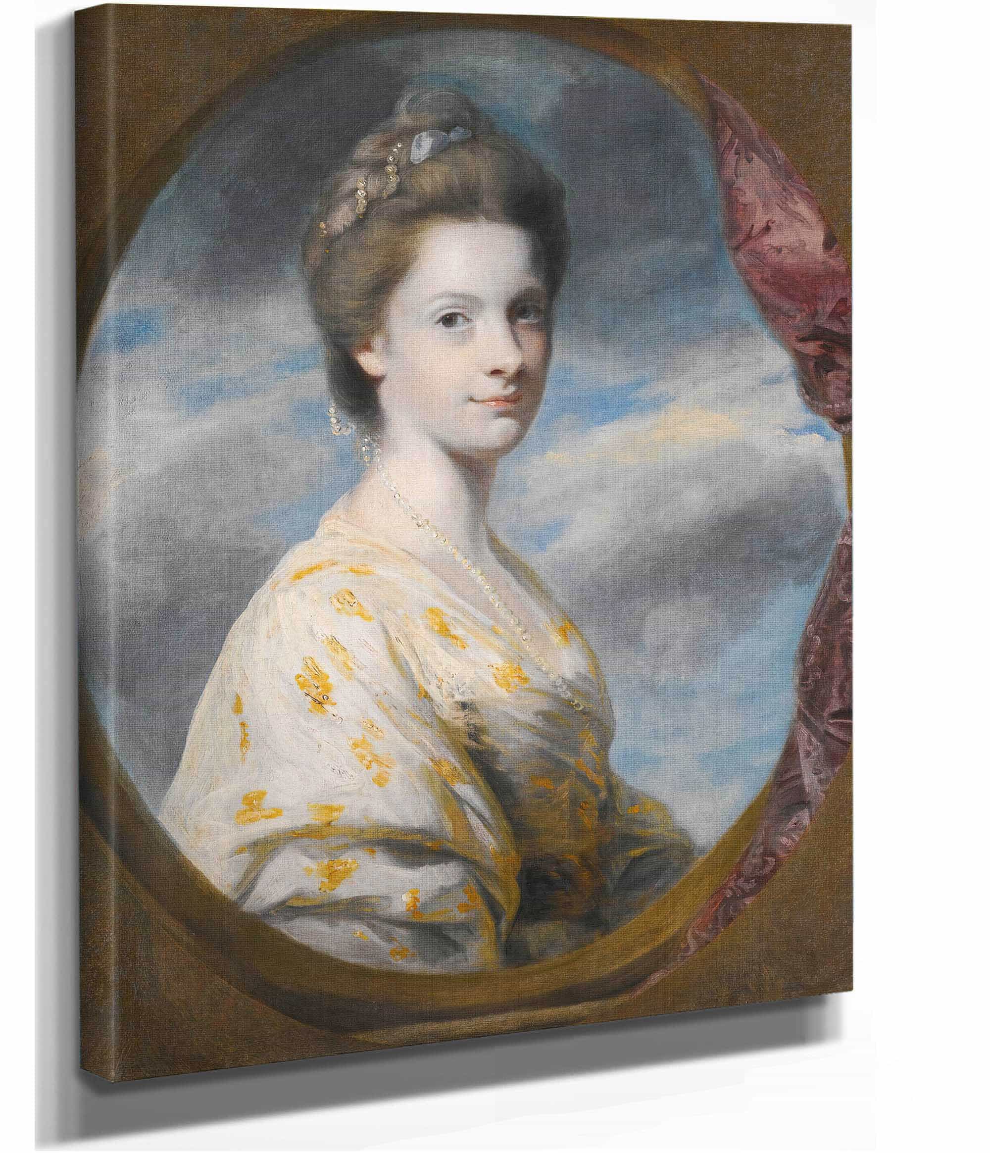 Portrait Of Sophia Mrs Edward Southwell Later Lady De Clifford by Sir Joshua Reynolds - Image 2