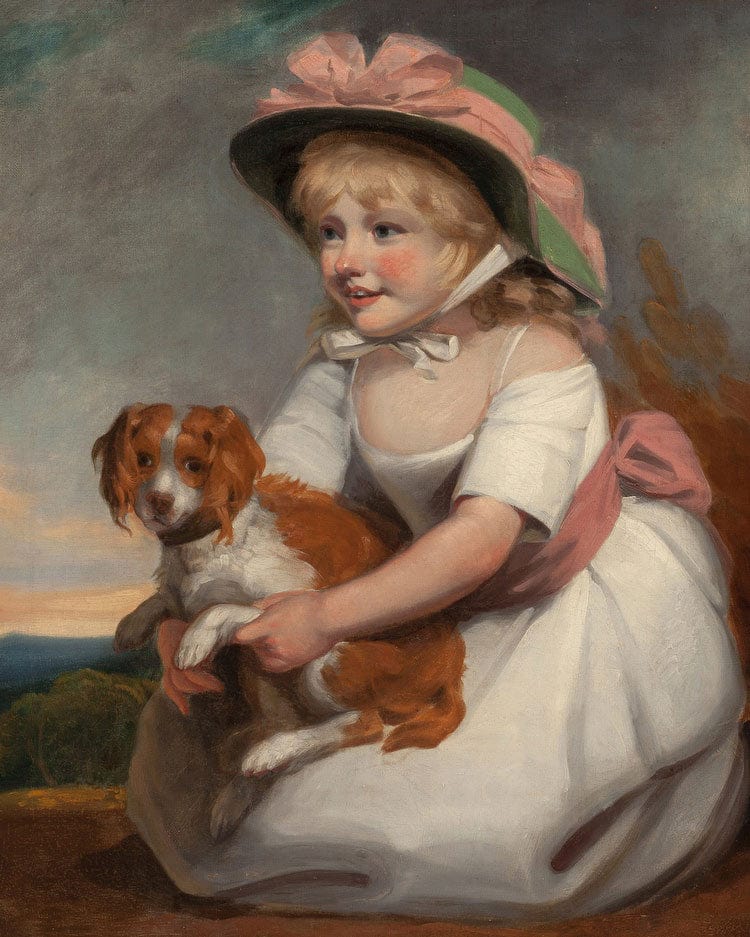 Portrait Of Sophy Elizabeth Burney Daughter Of Charles Rousseau Burney Esq. Circa 1784 By Edward Francis Burney - Image 6