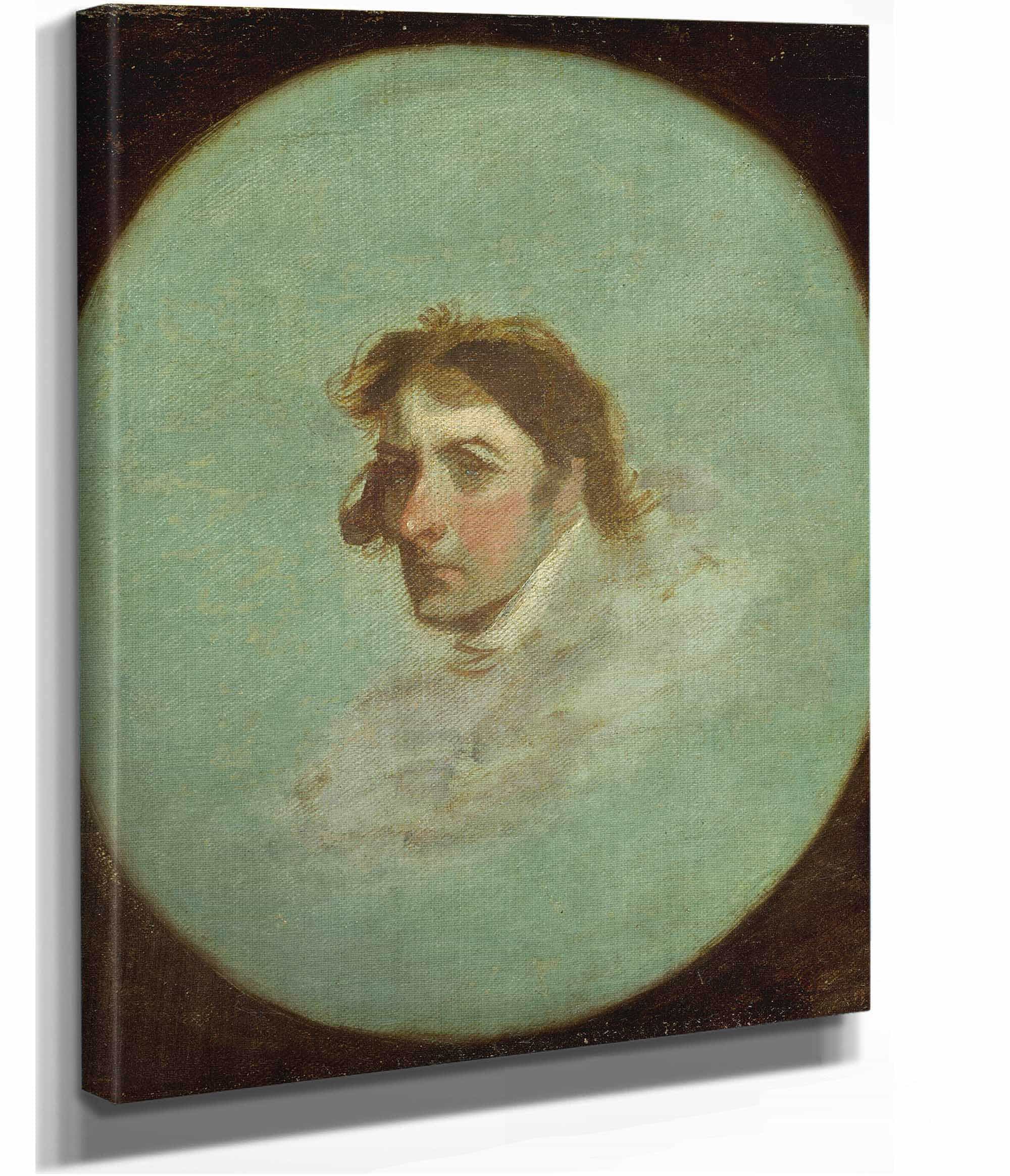 Portrait Of The Artist by Gilbert Stuart - Image 2