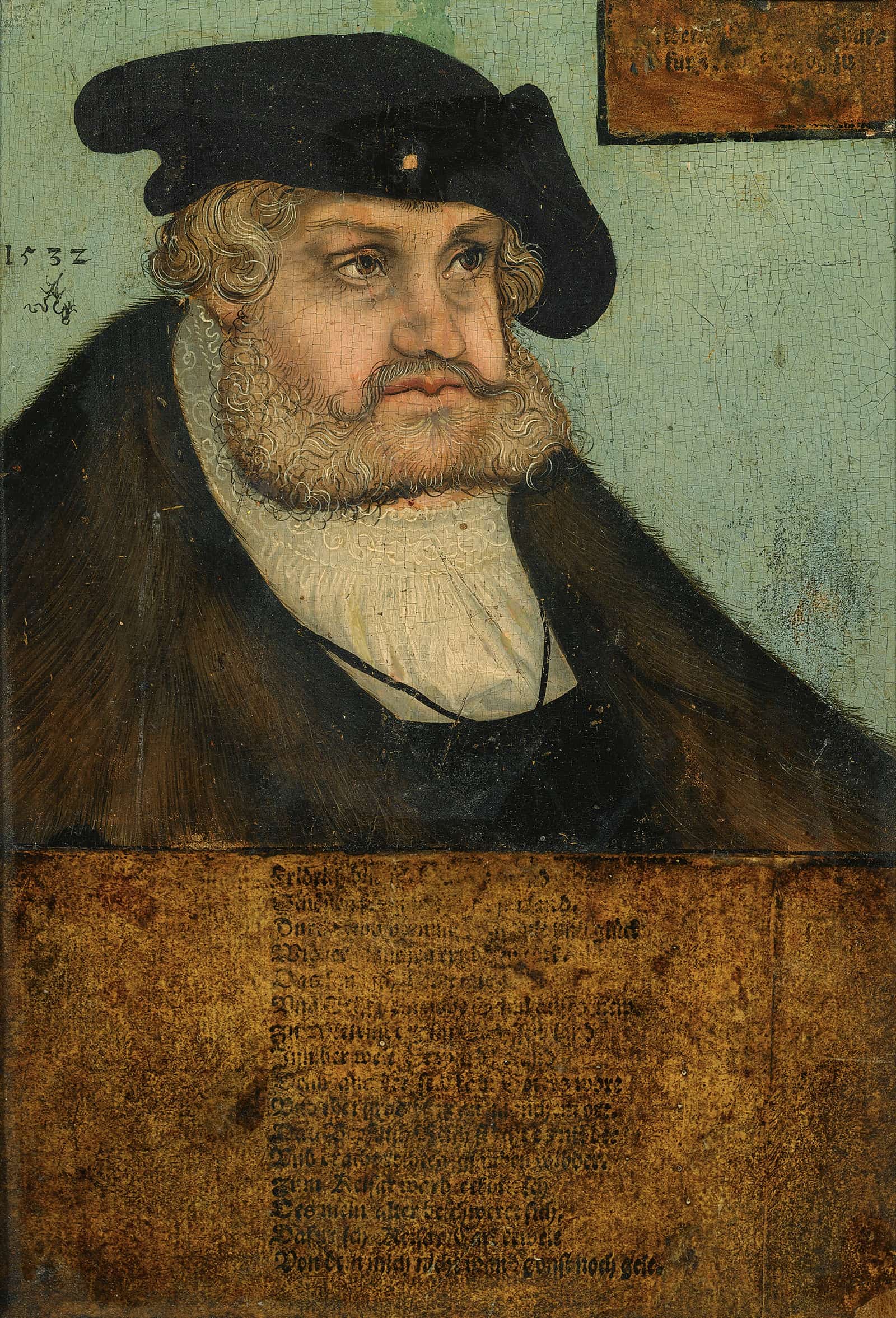 Portrait Of The Elector Frederick Iii The Wise Of Saxony by Lucas Cranach The Elder
