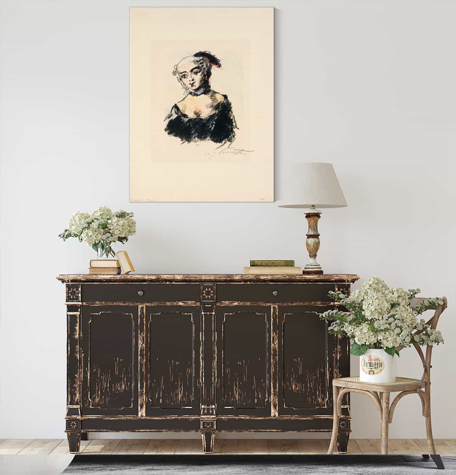 Portrait Of The Margravine Von Bayreuth by Lovis Corinth - Image 4