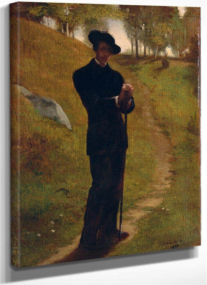 Portrait Of The Painter By John La Farge