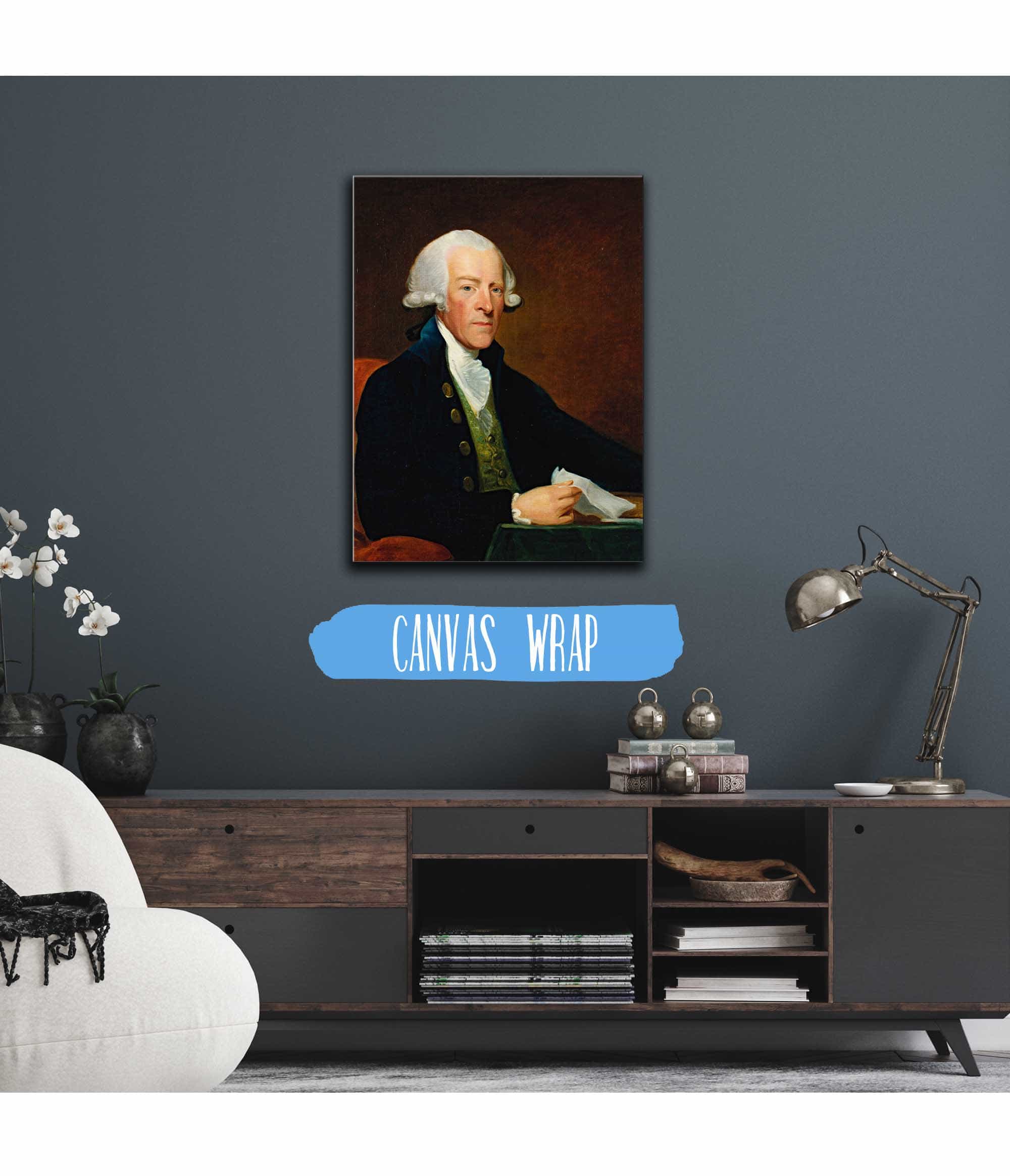 Portrait Of The Right Honorable William Brownlow by Gilbert Stuart - Image 6