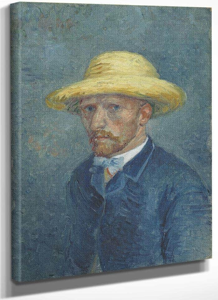 Portrait Of Theo Van Gogh By Vincent Van Gogh