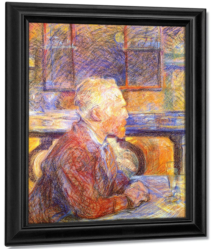 Portrait Of Vincent Van Gogh 1887 By Henri De Toulouse Lautrec - Image 7
