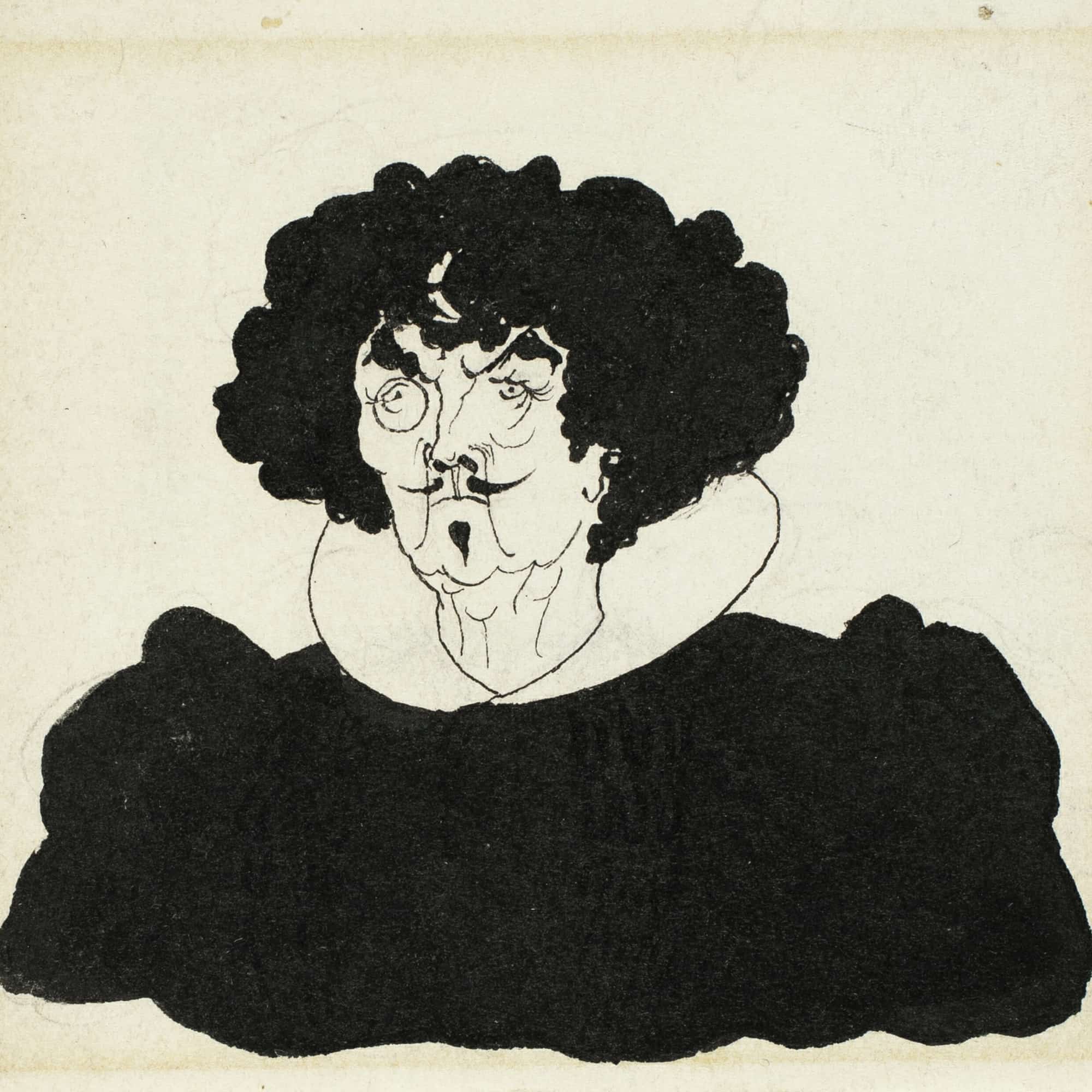 Portrait Of Whistler In Spanish Th Century Costume by Aubrey Vincent Beardsley - Image 4