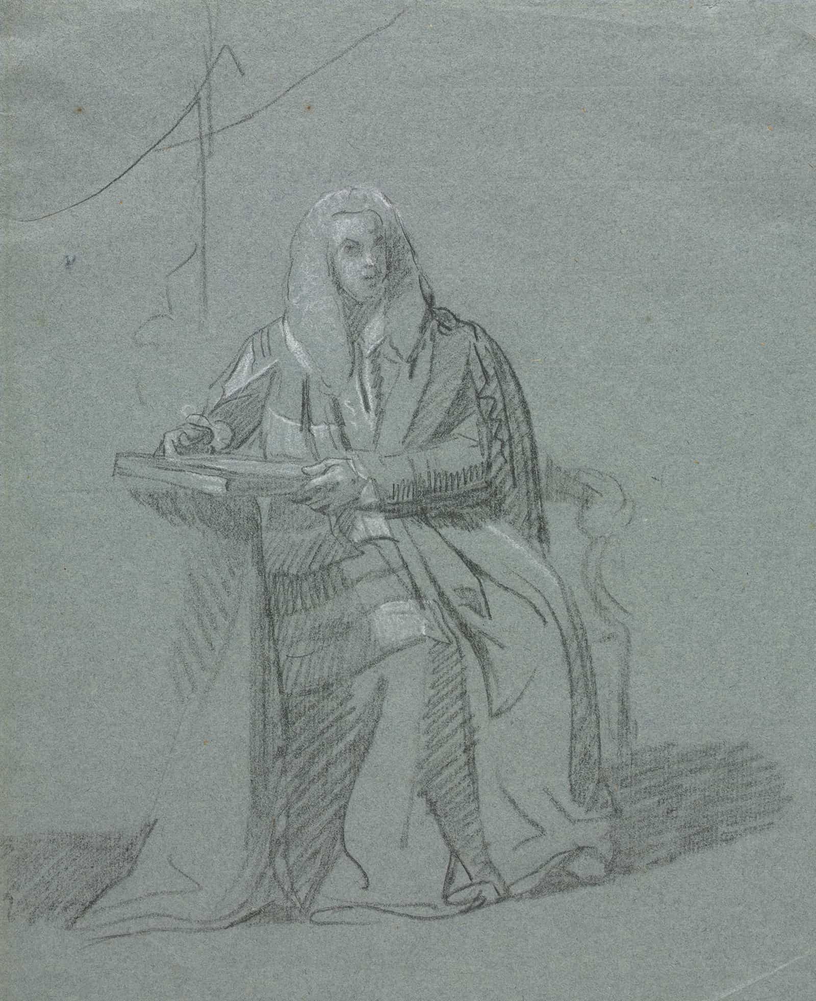 Portrait Of William Murray Earl Of Mansfield by John Singleton Copley - Image 2