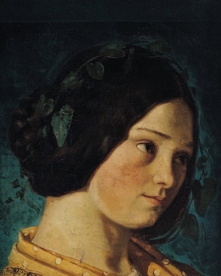 Portrait Of Zelie Courbet By Jean Desire Gustave Courbet - Image 6