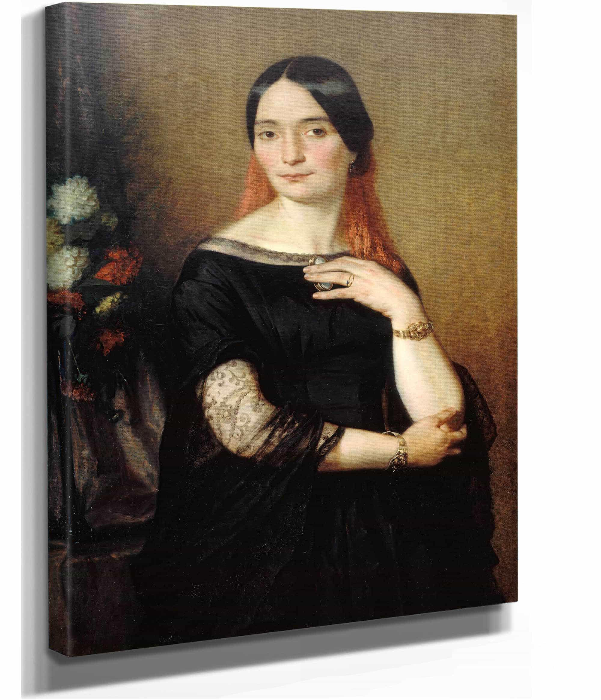 Portrait Presume De Melle Mars by Ary Scheffer - Image 2