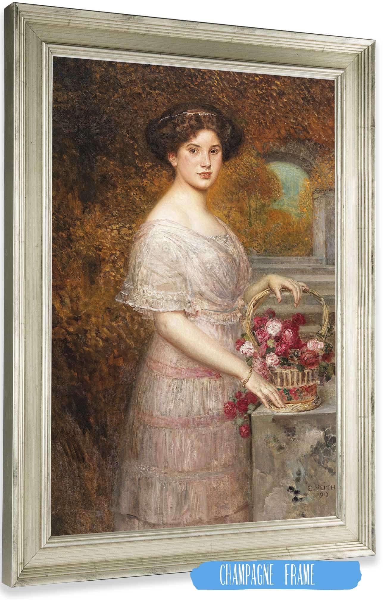 Portrat Annie Sussanka by Eduard Veith
